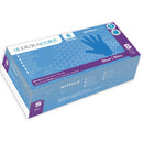 Disposable Nitrile Gloves — 5.2 Mil, Powder-Free, Blue, Small, 100/Box (S5202)