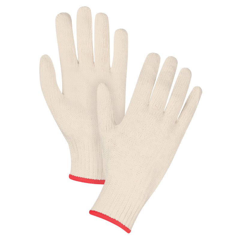 String Knit Gloves — CFIA Accepted, X-Small–2XL, 12 Pairs/Dozen