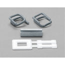 Seals & Buckles for Polypropylene Strapping, Open, 1/2", 2000 per case (4020 X 2 M)