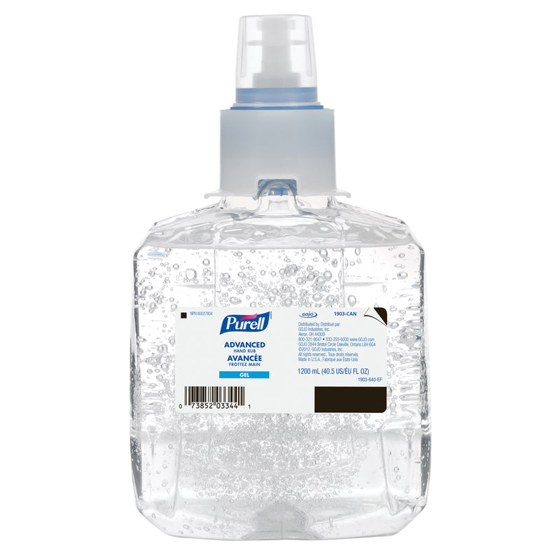 LTX-12™ Advanced Hand Sanitizer (70 % Ethyl Alcohol) – 1.2 L Refill, Case of 2 (1903-02)
