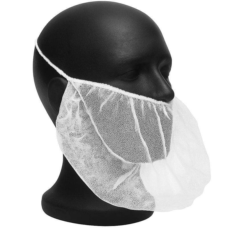 EASY BREEZY™ Beard Cover Honeycomb Mesh - White (1000/cs)