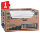 WypAll® X80 Foodservice Towels — Extended Use Cloths with Anti-Microbial Treatment, White, 150 Sheets (06280)