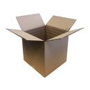 Cardboard Box 10" x 10" x 10" 32C Adjustable Height w/ Scores at 9", 8" & 7" (25-pack)