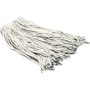 Narrow Band Synthetic Cut Mop Head - White (12oz)
