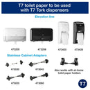 47 28 80 Rouleaux de papier hygiénique haute capacité sans mandrin T7 1 000 pi (36/cs)