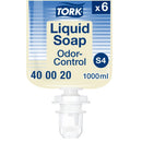 40 00 20 S4 Savon Liquide Doux Anti-Odeurs pour Cuisines Professionnelles 1L (6/cs)