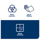 12 12 01 M2 Basic Centerfeed Paper Wiper - White 2-Ply 600' (6/cs)