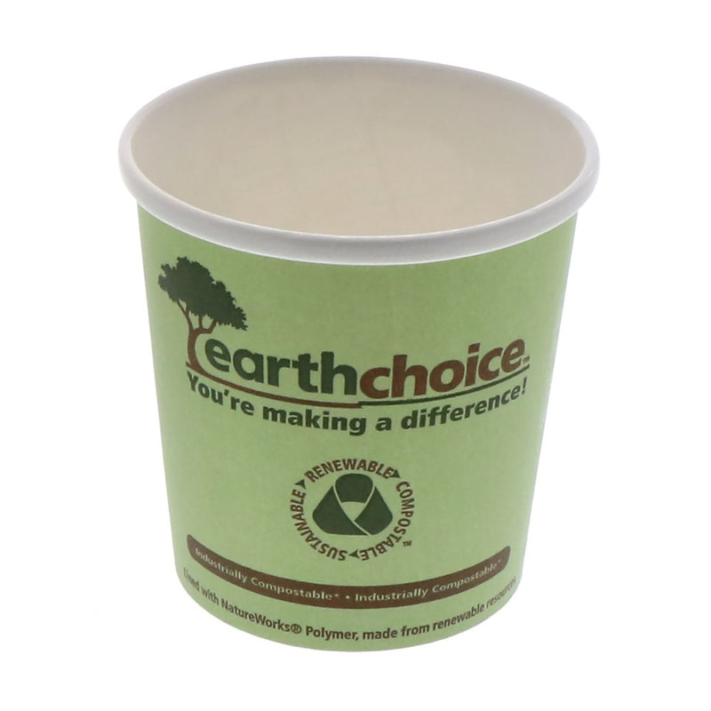EarthChoice® 16 oz Large Compostable Soup Container (500/cs)