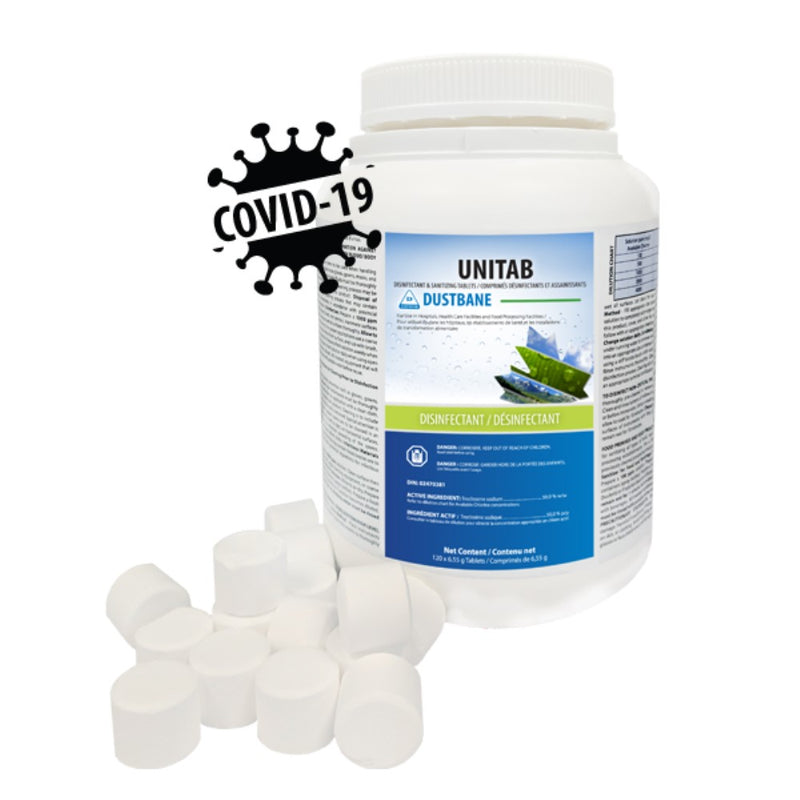 UNITAB Disinfectant & Sanitizing Tablets (120 pods)