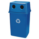 Glutton Blue Bouteille et Canette Recycling Top Lid 256L