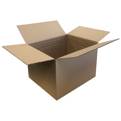 Cardboard Box 18" x 15" x 12" 32C Adjustable Height w/ Scores at 10", 8" & 6" (25-pack)
