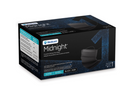 Midnight™ Procedure Earloop Face Masks 3-Ply - Black (50/box)