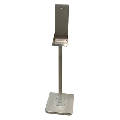 Stainless Steel - Hand Sanitizer Stand for Dispenser
