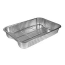 Smoothwall Aluminum Container 66.92oz/1979mL 11.35" x 7.60" x 1.77" (270/cs)
