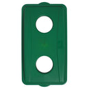 Green Receptacle Lid with Holes