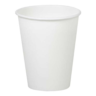 378W-2050 Solo® Paper Hot Cups - White 8oz (1000/cs)