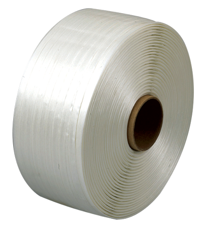 Woven Polyester Cord Strapping (5/8" W x 3000' L) Manual Grade