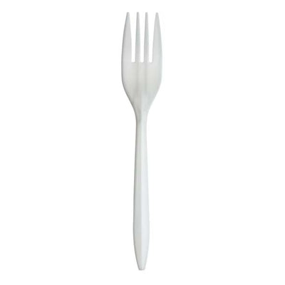 Plastic Fork - White (1000/cs)