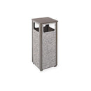 Aspen Square Waste Receptacle Steel 12 Gal.