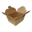 #1 GreenPak® Folding Top Food Takeout Box 25oz 5'' x 4.5'' x 2.5 (450/cs)