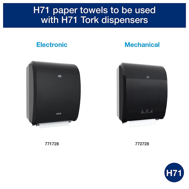 71 71 300 H71 Universal Hand Towel Roll Notched - Kraft 8" x 800' (6/cs)