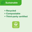 TM1601A Papier hygiénique standard 2 épaisseurs 500s (48/cs)