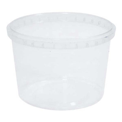 Polypropylene Clear Deli® Container 16oz (500/cs)