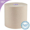 54038 Scott® Essential™ 100% Recycled Hard Roll Towels - Kraft 1-Ply700' (6/cs)