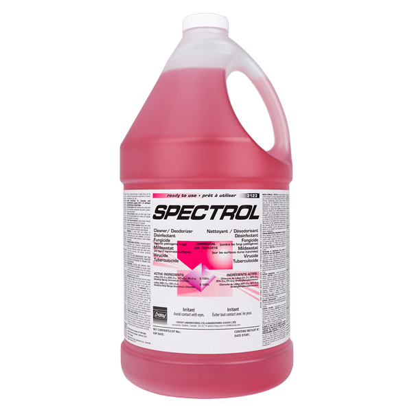 SPECTROL - Disinfectant & Deodorizer/Fungicide Cleaner (4L)