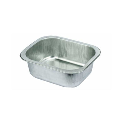 Récipient en aluminium à paroi lisse 18,30 oz/541 ml 5,9"x 4,92"x 1,97"(900/cs)