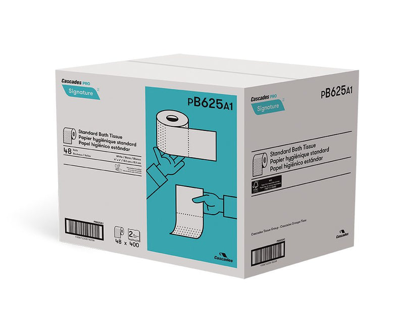 B625 Pro Signature™ Premium Toilet Paper 2-Ply 400s (48/cs)