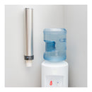 C3400P Distributeur de gobelets à tirette en acier inoxydable pour gobelets de 12 à 24 oz