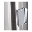 C3400P Distributeur de gobelets à tirette en acier inoxydable pour gobelets de 12 à 24 oz