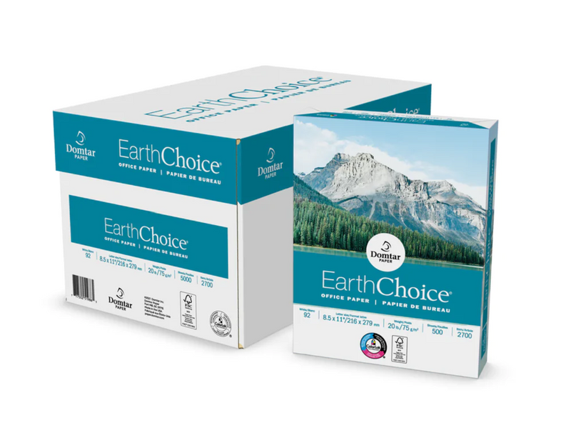 EarthChoice® Multi-Purpose Office Paper - Letter 8.5" x 11" (500-Pack)
