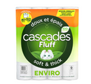 Fluff Enviro Standard Bathroom Tissue, Septic Safe, 2-Ply, 360 Sheets (40/cs)