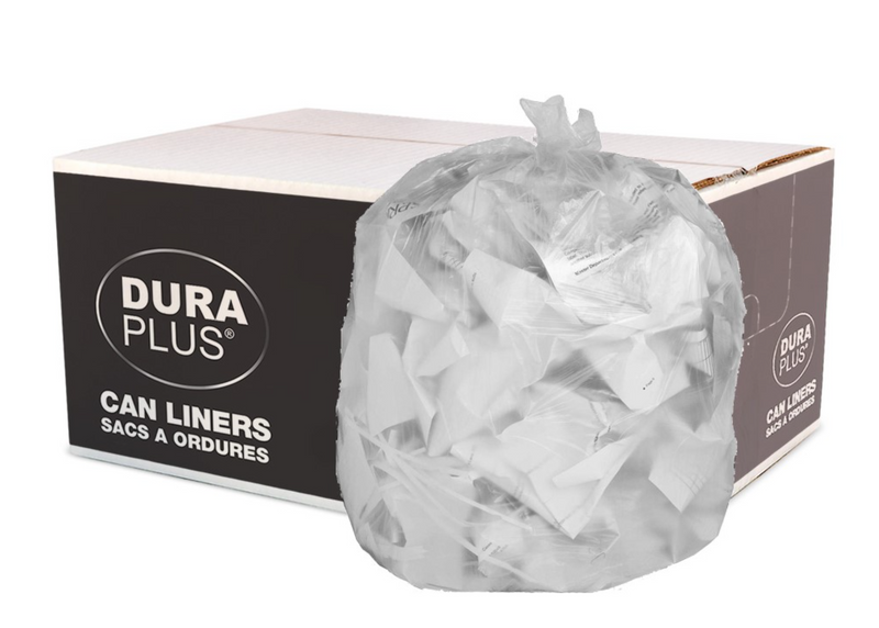 Garbage Bags 26x36 Clear - Strong (200/cs)