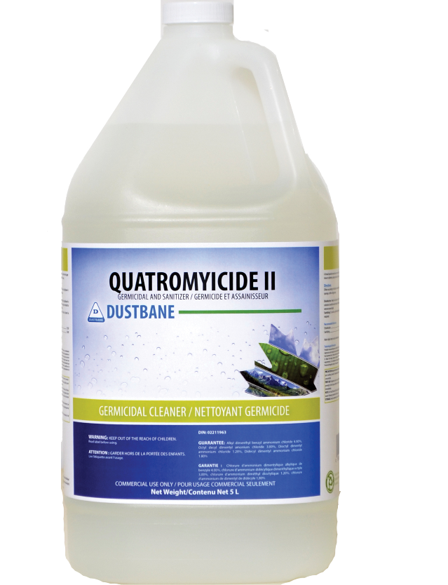 Quatromyicide II - Germicide liquide sans rinçage (5L)