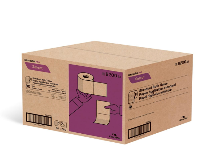Pro Select™ B200 - Recycled Toilet Paper (80 x 550)