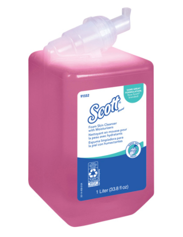 Scott® Pro 91552 - Lotion douce nettoyante pour la peau avec hydratants (1L)