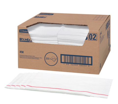 WYPALL* X50 06053 - Food Service Wipers (200/box)