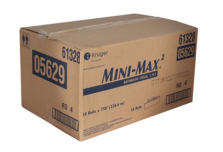 05615 Mini-Max® - Jumbo Bathroom Tissue 1500' 18/cs (40 cases/skid)