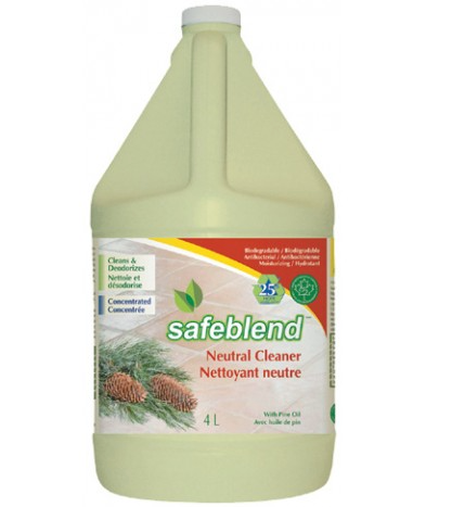 Nettoyant neutre Safeblend - Parfum d'huile de pin (4L)