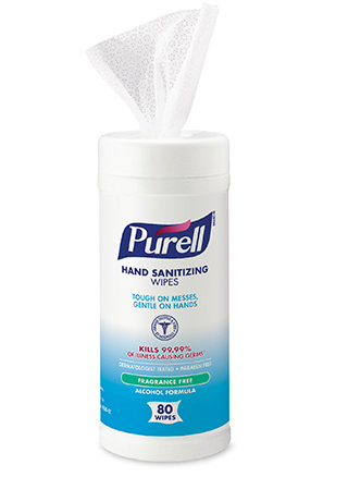 Hand Sanitizing Wipes (80/ct)