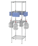 PPE Sanitizing Tree with Shelves