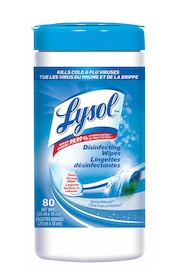 Lingettes désinfectantes Lysol® (80/ct)