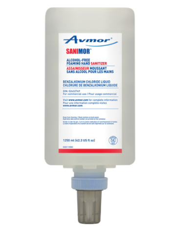 Sanimor™ Désinfectant pour les mains sans alcool - Non parfumé (1250mL)