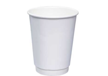 Tasses à café en papier à double paroi - 12 oz (600/cs)