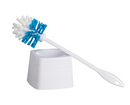 Toilet Brush & Caddy Set - White