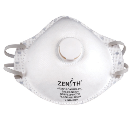 N95 Respirator with Valve (12-Pack)