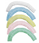 Cova Caps™ Pleated Bouffant Caps — White, 21″, 1000/Case (771)